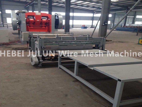 Perforated metal mesh machine for coils